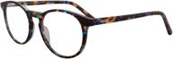 👓 shinu sh045 anti-blue light reading glasses - ultra thin acetate frame progressive multifocus logo