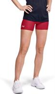 🏃 ultimate comfort and performance: under armour women's team shorty 4 logo