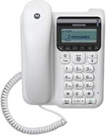 📞 enhanced communication with the motorola ct610 corded telephone: answering machine & call blocking included logo