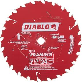 img 4 attached to 🔪 Diablo D0724X Multi-Purpose Framing Saw Blade