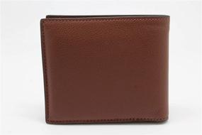 img 3 attached to 👛 Leather Saddle Coach Compact Wallet
