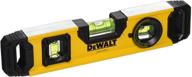 📏 dewalt dwht43003 torpedo level with magnetic feature logo