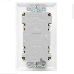 img 3 attached to 💡 Resistant Lighted Receptacle with Built-in Nightlight: Industrial Electrical Solution