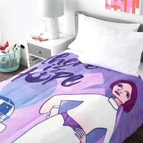 img 1 attached to 🌟 Jay Franco Star Wars Forces of Destiny Purple Blanket: Embrace the Power of the Force!