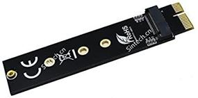 img 4 attached to 💡 Sintech NVMe PCIe M.2(M-NGFF) M Key SSD to PCI-e X1 Adapter Card - Совместим с Samsung 960 970 EVO: Бесшовное решение