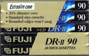 img 1 attached to Fuji 5 Pack Recordable Audio Tapes: High-Quality DRII904PLUS1 for Superior Sound Storage