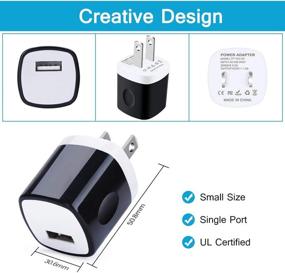 img 1 attached to Мощное автомобильное зарядное устройство USB C для Samsung Galaxy S21 S20 S10 S9 и других моделей + бонусное настенное зарядное устройство и кабель Type C длиной 6 футов.