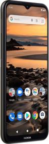 img 2 attached to Nokia 1.4 Unlocked Smartphone with Android 10 (Go Edition), Dual SIM, 2-Day Battery Life, US Version, 6.51-Inch Screen, Charcoal (2/32GB)