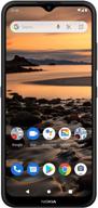 nokia 1.4 unlocked smartphone with android 10 (go edition), dual sim, 2-day battery life, us version, 6.51-inch screen, charcoal (2/32gb) logo