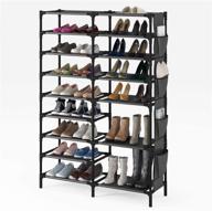 👟 organize 30-40 pairs of shoes with 9-tier waterproof shoe rack логотип