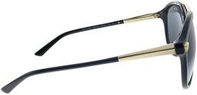 img 1 attached to 🕶️ Stylish Versace Mens VE4341 Black Grey: Sleek and Timeless Eyewear