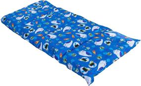 img 3 attached to 🌌 KinderMat Sheets PBS Kids - Full Nap Mat Washable Cover, Space Explorer Edition - Regular Size, Perfect for Daycare & Family Households (KINDERMAT NOT Included)