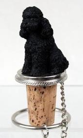 img 2 attached to 🐩 SEO-optimized Poodle Bottle Stopper by Conversation Concepts