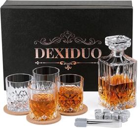 img 4 attached to 🥃 DEXIDUO Whiskey Decanter Cocktail Glasses