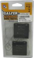 🔥 galfer fd111g1054: semi-metallic/organic brake pad - performance and durability combined logo