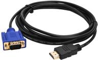 🔌 valinks hdmi to vga adapter cable – high definition 1080p male to male converter for laptop, pc, tv box, monitors, projectors – 10ft logo