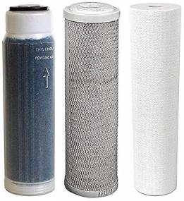 img 2 attached to 🌊 RODI 10&#34; Filter Kit for Aquatic Life - Sediment, Carbon, DI Cartridge with Resintech MBD-30 Nuclear Grade Resin