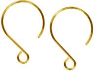 💎 stylish 14k gold filled balloon style earwires - 2 pairs of large earrings logo