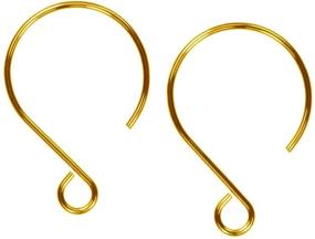 img 3 attached to 💎 Stylish 14k Gold Filled Balloon Style Earwires - 2 Pairs of Large Earrings