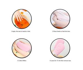 img 3 attached to 🧤 Charmyth Liners Hand/Foot Disposable Thermal Heated Mitt Liners - Paraffin Bath Treatments Bags - Plastic Liner Socks/Gloves for Hot Wax Therapy (100-Pack)