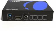 🔌 orei xd-990 pal hdmi/rca to ntsc hdmi 50/60 hz multi-system digital av converter - dual voltage black: enhanced audio video signal conversion logo