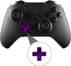 img 2 attached to 💜 Enhanced Metal D-Pads and Paddles Replacement for Xbox One Elite Controller Series 2 and Xbox One Elite Controller (Purple)