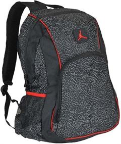 img 2 attached to 🎒 Stylish and Functional: Jordan Elephant 2 Strap Backpack in Black