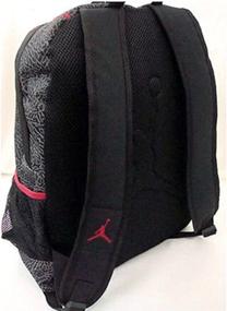 img 1 attached to 🎒 Stylish and Functional: Jordan Elephant 2 Strap Backpack in Black