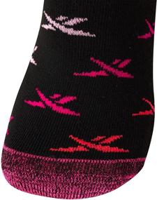 img 1 attached to 🧦 Reebok Girl's 12-Pack of Cushioned Comfort No-Show Ankle Low Cut Socks