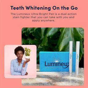 img 3 attached to 💎 Lumineux Ultra-Bright Teeth Whitening Pen - 2-Pack - Dual Action Stain Repellent and Whitener - Dentist-Formulated, Certified Non-Toxic - Travel-Friendly, Easy-to-Use, Enamel-Safe Solution