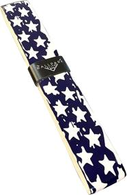 img 1 attached to 🔥 Premium Baseball/Softball Bat Grip Tape - 1.10mm Thickness - Pre-Cut Grip Replacement - Black Color - US Flag, Stitch & Camo Styles Included