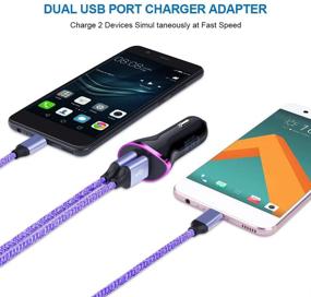 img 2 attached to 🔌 USB C Wall Charger Block Plug Car Charger Adapter +2PC 6ft Fast Charging USB C Cable for Samsung Galaxy S21 Note 21 20 Ultra S20 FE 5G S10E S10 S9 A12 A10E A50 A51 A71 A20 A21 A52 A72, LG Stylo 6 5 4