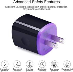 img 1 attached to 🔌 USB C Wall Charger Block Plug Car Charger Adapter +2PC 6ft Fast Charging USB C Cable for Samsung Galaxy S21 Note 21 20 Ultra S20 FE 5G S10E S10 S9 A12 A10E A50 A51 A71 A20 A21 A52 A72, LG Stylo 6 5 4