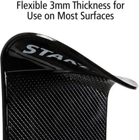 img 2 attached to 📱 Stanley S4005 3.5" x 5.75" Extra Grippy Dashboard Gel Pad for Cell Phone, Tablet, GPS, Keys or Sunglasses, Black - Small Size