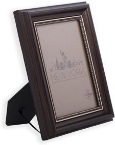 img 2 attached to 🏞️ EcoHome Antique Brown 8x10 Picture Frame - Stylish Desktop Display Frame for Your Memories