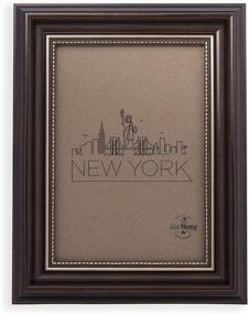 img 3 attached to 🏞️ EcoHome Antique Brown 8x10 Picture Frame - Stylish Desktop Display Frame for Your Memories