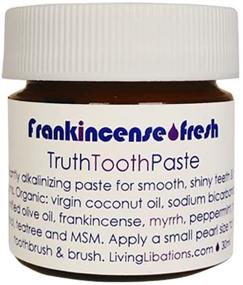 img 1 attached to 🦷 Organic & Wildcrafted Frankincense Fresh Truth Toothpaste (15 ml) by Living Libations