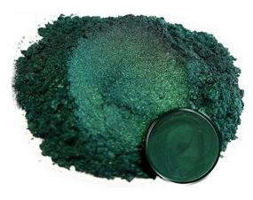 img 3 attached to 🎨 Mica Powder Pigment “Dark Ocean Green” (25g) - Enhance Your DIY Projects with this Versatile Arts and Crafts Additive!