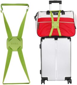 img 4 attached to 🧳 Enhance Your Travels with VVILL Bungee Luggage Suitcase: Adjustable Travel Accessories and Luggage Straps