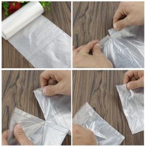 img 3 attached to 🗑️ Conveniently Disposable: Nicesh 2.6 Gallon Trash Can Liners - 150 Counts Small Trash Bags