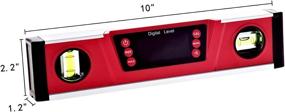 img 3 attached to High-Performance Protractor Neodymium V Groove Magnetic Resistant: Enhance Accuracy and Accuracy in Measuring Angles