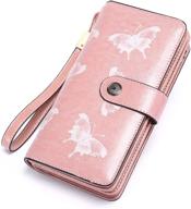 👜 wristlet checkbook organizer for women's handbags & wallets enhancing accessibility logo