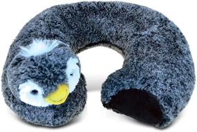 img 4 attached to DolliBu Penguin Plush Neck Pillow - Ultimate Comfort and Support for Neck and Head, Perfect Travel Companion for Kids and Adults