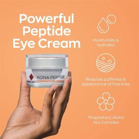 img 2 attached to Vegan and Cruelty-Free Kona Peptide Hawaii Eye Cream: Reduce Wrinkles & Puffiness with Hanalei's Super Concentrated Formula!