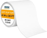 clear anti slip tape inch logo