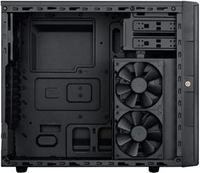 img 1 attached to SilverStone Technology CS380B-X V2.0: Идеальный компактный корпус башни ATX на 8 отсеков в черном цвете.