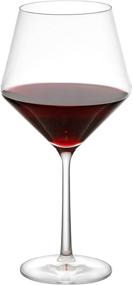 img 3 attached to 🍷 Zwiesel Glas Tritan Pure Stemware Collection - Set of 4 Burgundy Red Wine Glasses