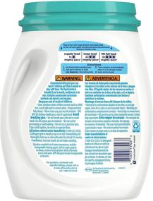 img 2 attached to All Mighty Pacs Free Clear Odor Relief Laundry Detergent, Tub - 56 Count