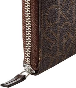 img 2 attached to Calvin Klein Chocolate Printed Continental Women's Handbags & Wallets