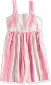 img 3 attached to 👧 Bonnie Jean Girls Little Romper: Trendy Jumpsuits & Rompers for Girls' Clothing